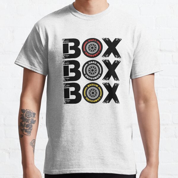 Box Box Box F1 Tyre Compound V2 Design Classic T-Shirt