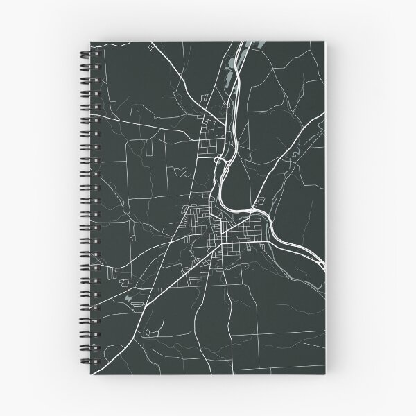 Item preview, Cortland New York Map Line Art - Dark Green designed and sold by Rachel McNeil.