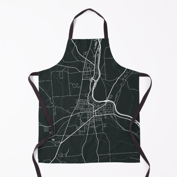 Item preview, Cortland New York Map Line Art - Dark Green designed and sold by Rachel McNeil.
