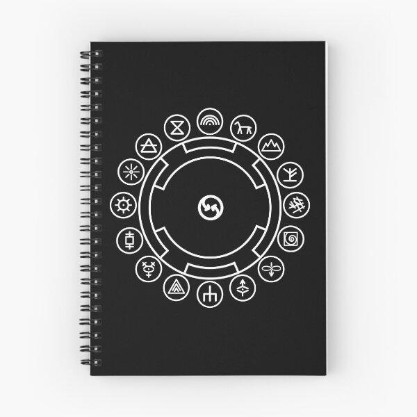 Item preview, The Outer Planes (White Graphic) designed and sold by Art by Papikins.