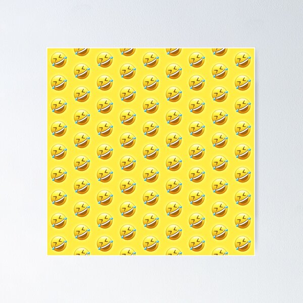 Laughing Emoji Posters for Sale | Redbubble