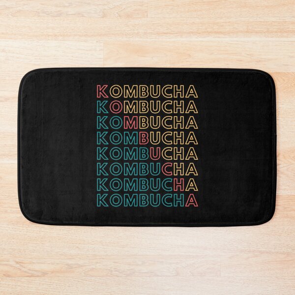Item preview, KOMBUCHA Booch Retro Text Vegan Vegetarian designed and sold by a-little-ink.