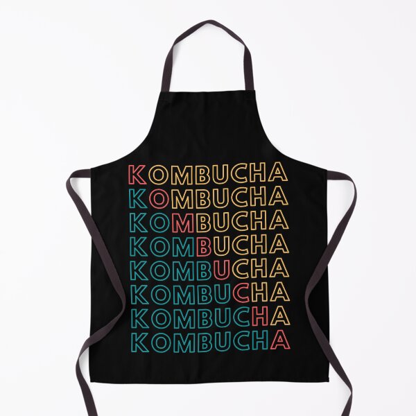 Item preview, KOMBUCHA Booch Retro Text Vegan Vegetarian designed and sold by a-little-ink.