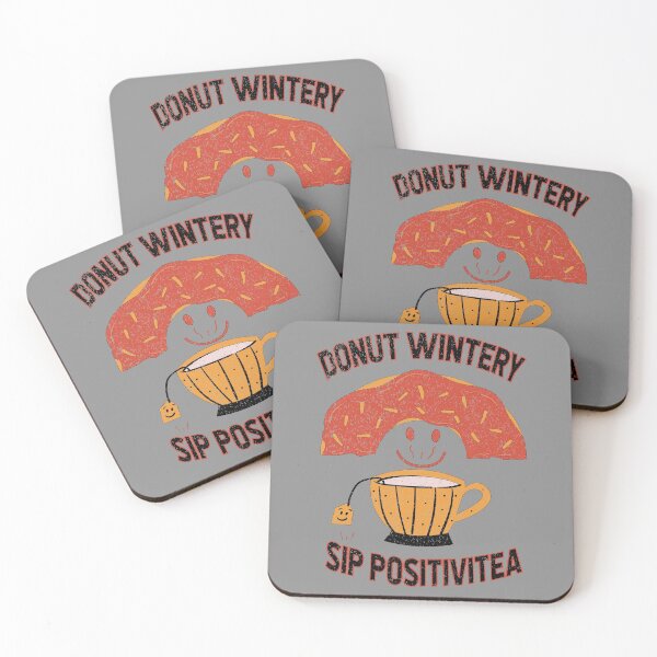 Item preview,  Donut wintery - Sip positivitea - Winter clothing designed and sold by Soul  ArtLove.