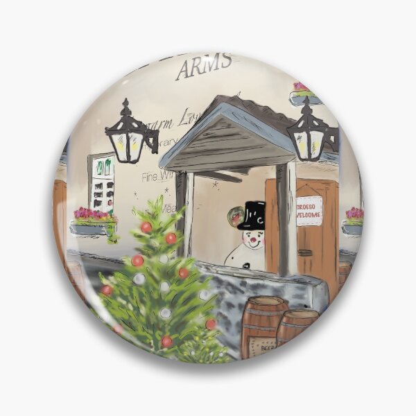 Item preview, Snowman and Pub designed and sold by MANUMONY.