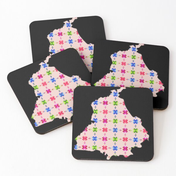 Item preview, phulkari - punjab (pink) designed and sold by jasleenM.