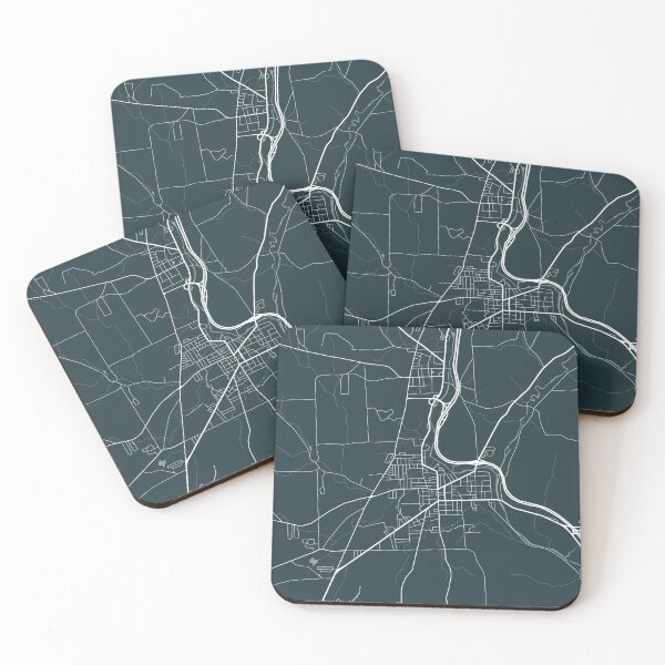 Item preview, Cortland New York Map Line Art designed and sold by Rachel McNeil.