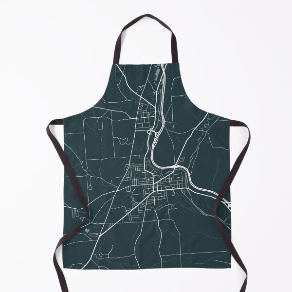 Item preview, Cortland New York Map Line Art designed and sold by Rachel McNeil.