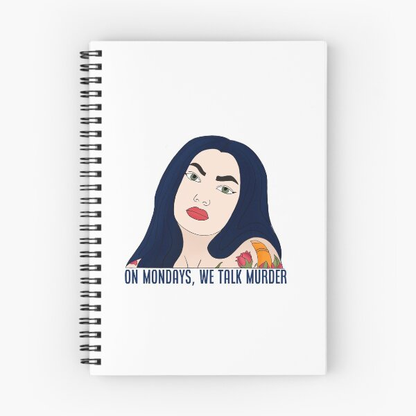 Item preview, On Mondays We Talk Murder - Bailey Sarian designed and sold by TrueCrimeDesign.
