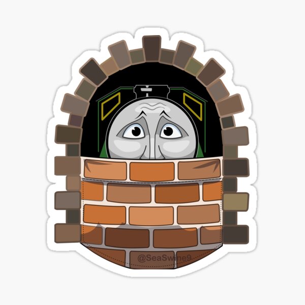 Henry in the Tunnel Pocket Pal Sticker