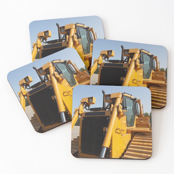 Item preview, Yellow bulldozer designed and sold by Marc Molenaar.
