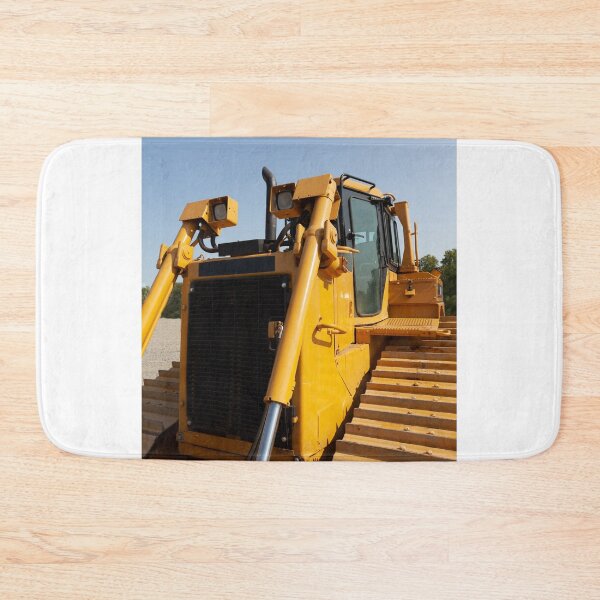 Item preview, Yellow bulldozer designed and sold by Marc Molenaar.