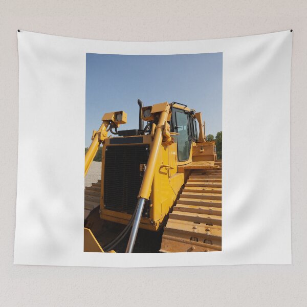 Item preview, Yellow bulldozer designed and sold by Marc Molenaar.
