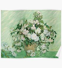Vincent Van Gogh - Roses - Van Gogh - Roses Poster