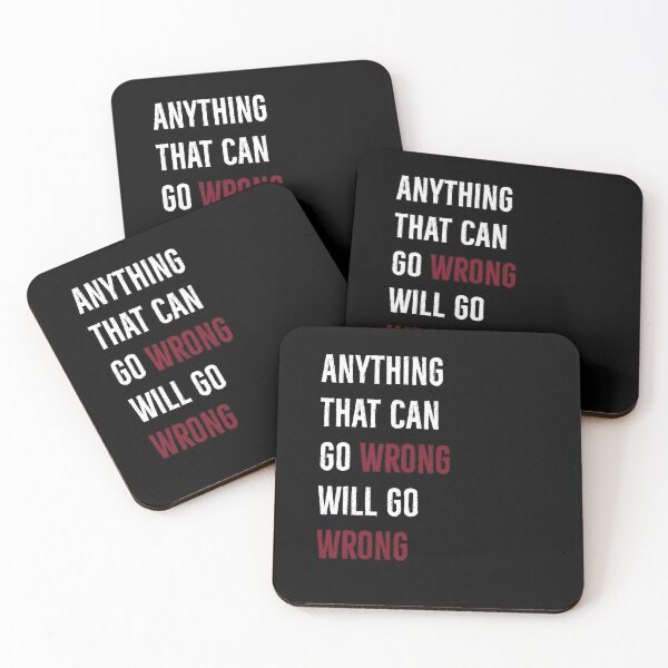 Item preview, Murphy's Law If It can Go Wrong It Will designed and sold by DanLopesMerch.
