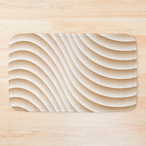 Item preview, Brown and White Waves designed and sold by GraffiTimi.