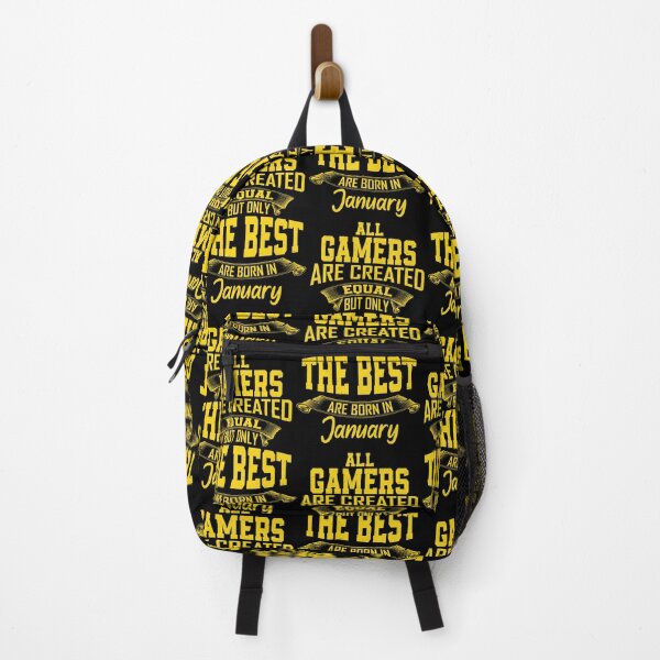 Item preview, All gamers are created equal but only the best are born in January designed and sold by YAHIA-14.