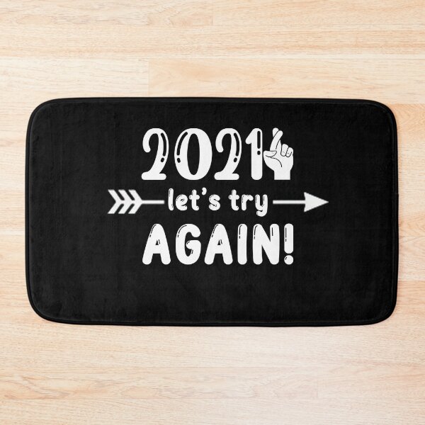Item preview, 2021 let's try again  designed and sold by hattem.
