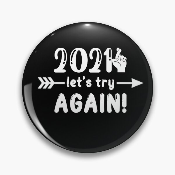 Item preview, 2021 let's try again  designed and sold by hattem.