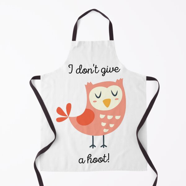 Item preview, I don't give a hoot! Owl illustration and text. designed and sold by JellyBeenzz.