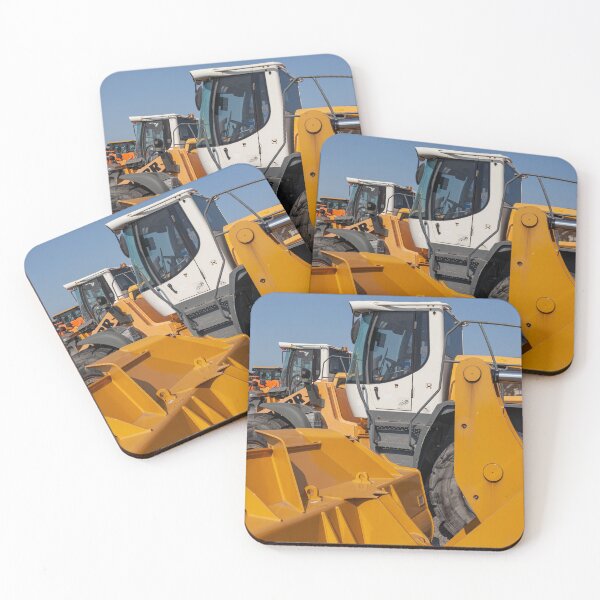 Item preview, Row of bulldozers  designed and sold by Marc Molenaar.