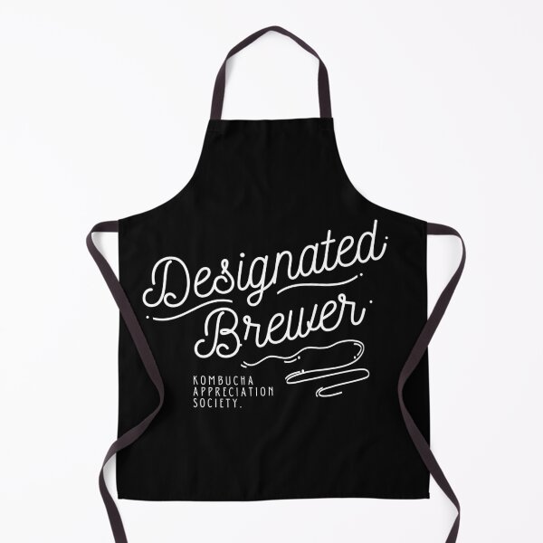 Item preview, DESIGNATED BREWER KOMBUCHA APPRECIATION SOCIETY Retro Text Vegan Vegetarian designed and sold by a-little-ink.