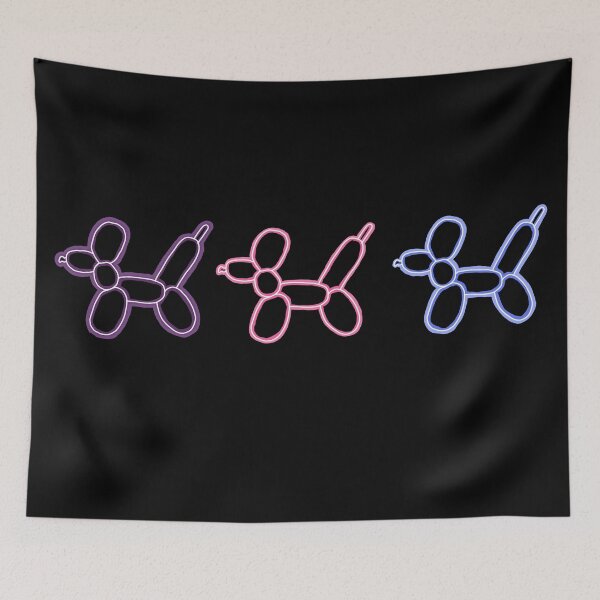 Item preview, Balloon Dogs Three Piece Graphic Art Design designed and sold by Charlie Draws.