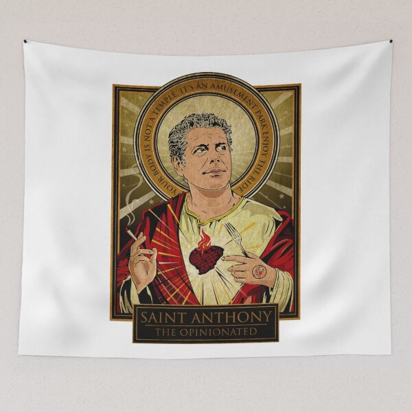 Item preview, Saint Anthony - Anthony Bourdain designed and sold by anarghose.