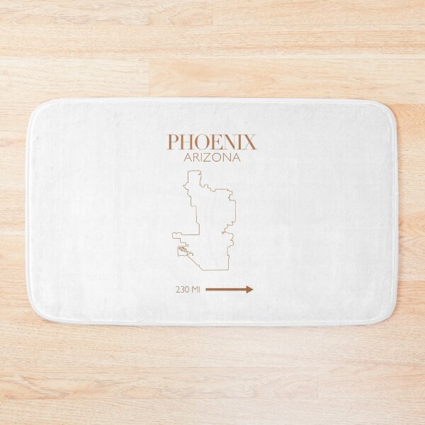 Item preview, Phoenix Map Outline designed and sold by Emmbrawl.