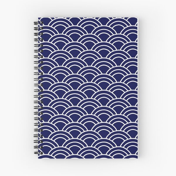 Item preview, Japanese nonfigurative indigo pattern designed and sold by PG Illustration.