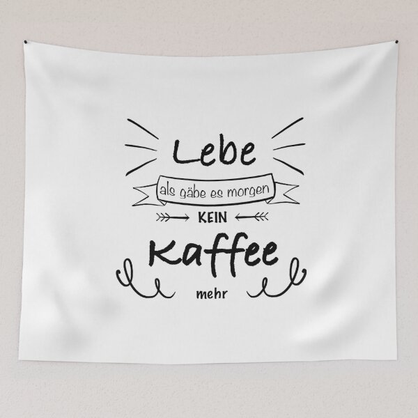 Item preview, Live like there's no more coffee designed and sold by -Holy-Chicken-.