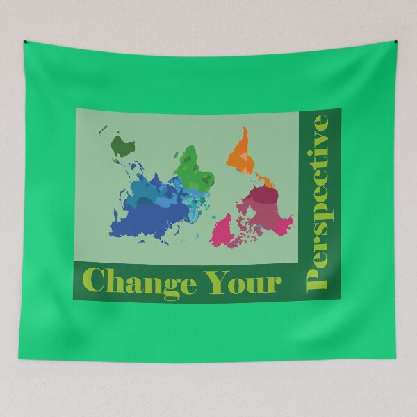 Item preview, Upside down map designed and sold by traq59.