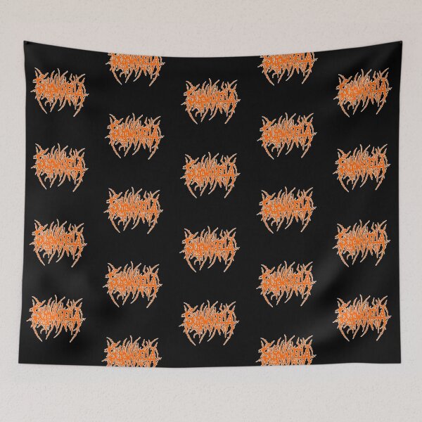 Item preview, Slamwhorella: White & Orange Logo (Black Outline) designed and sold by Jessie Slamwhorella.
