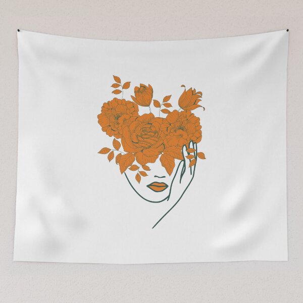 Item preview, I'm just a girl who loves flowers designed and sold by Izod55.