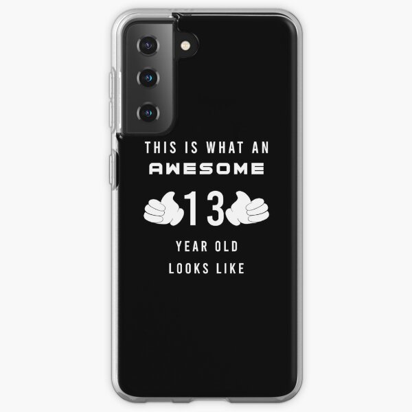 its my 13th birthday,happy birthday gift Samsung Galaxy Soft Case
