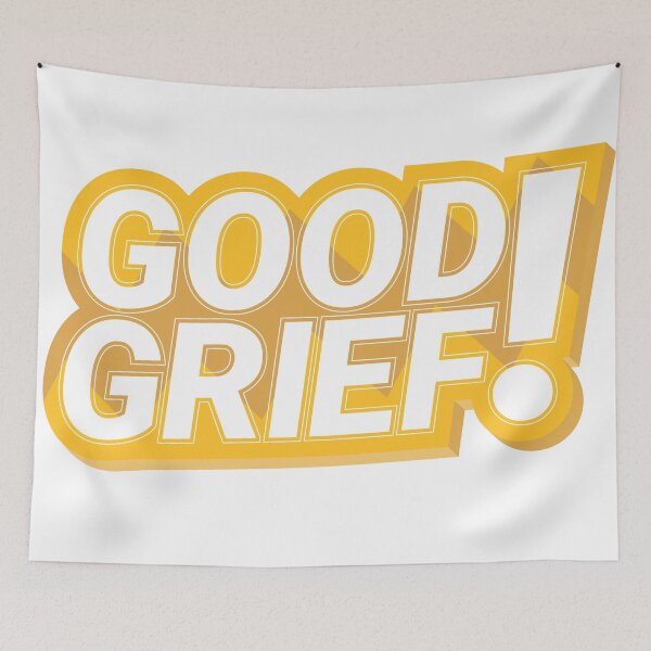 Item preview, Good Grief!  (Yellow) designed and sold by wxnw-designs.
