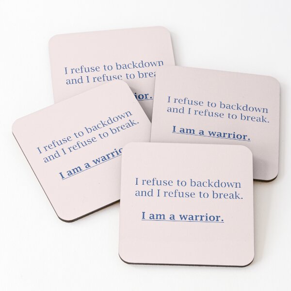 Item preview, I Am A Warrior designed and sold by Megan-Alice.