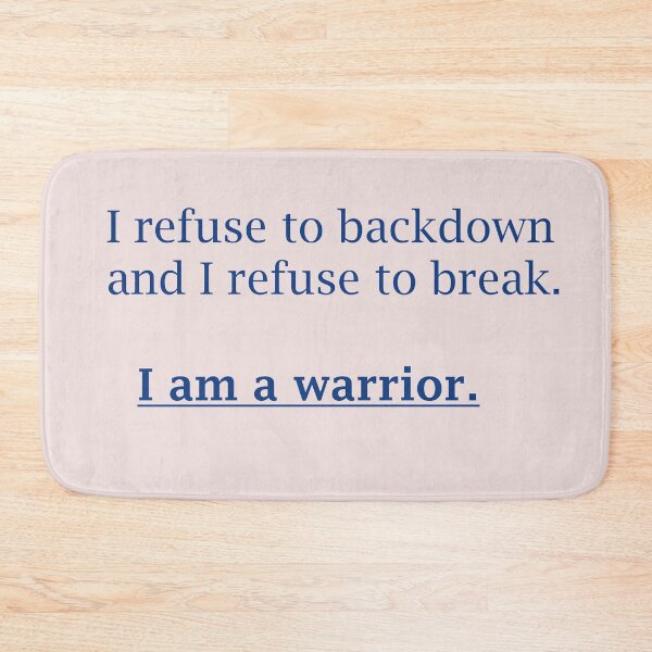 Item preview, I Am A Warrior designed and sold by Megan-Alice.