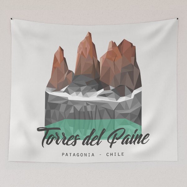 Item preview, Patagonia W Circuit - Torres del Paine National Park Patagonia Chile designed and sold by M.A.   Way.