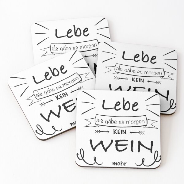 Artikelvorschau, Lebe als gäbe es kein Wein mehr entworfen und verkauft von -Holy-Chicken-.