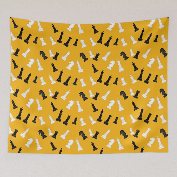 Item preview, Chess player pattern art - chess game fan - gift for chess student designed and sold by HeckYeaDesigns.