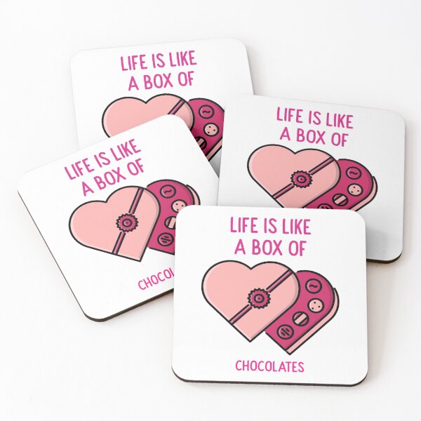 Item preview, Life is like a box of chocolates designed and sold by Kaupasi.