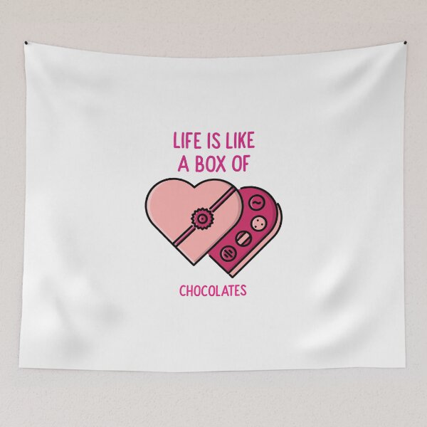 Item preview, Life is like a box of chocolates designed and sold by Kaupasi.