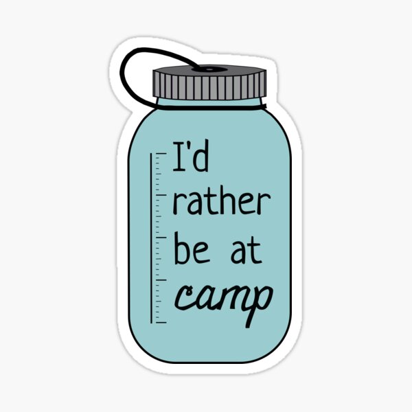 Item preview, Rather Be at Camp designed and sold by laurabrewer913.