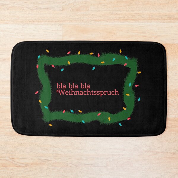 Item preview, Christmas saying Bla designed and sold by ElBeDesigns.