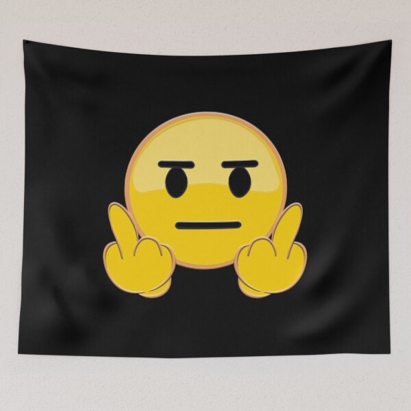 Item preview, Fuck You Emoji designed and sold by Schallerer.