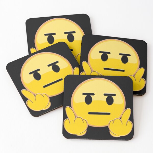 Item preview, Fuck You Emoji designed and sold by Schallerer.