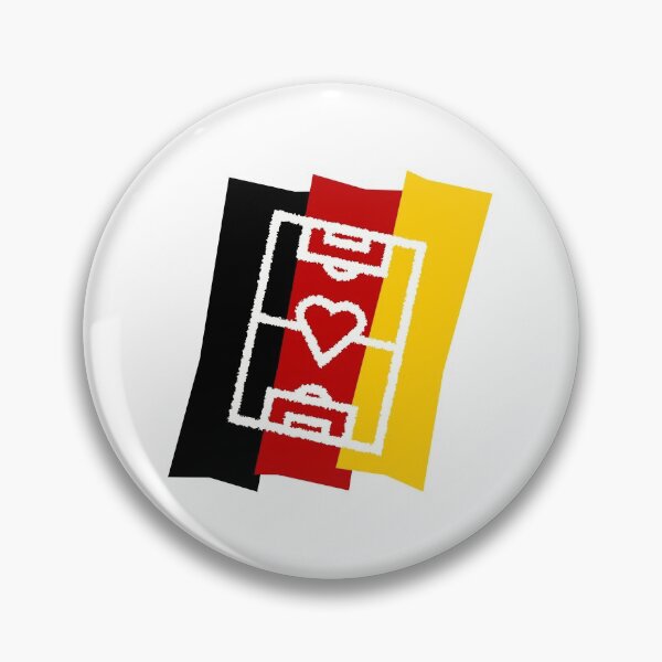 Item preview, Soccer field with a heart - Germany designed and sold by 22ndbrand.