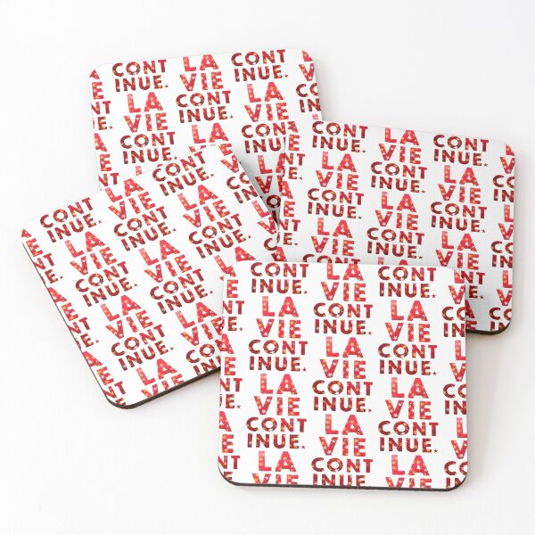 Item preview, LA VIE CONTINUE designed and sold by FREE T-Shirts.