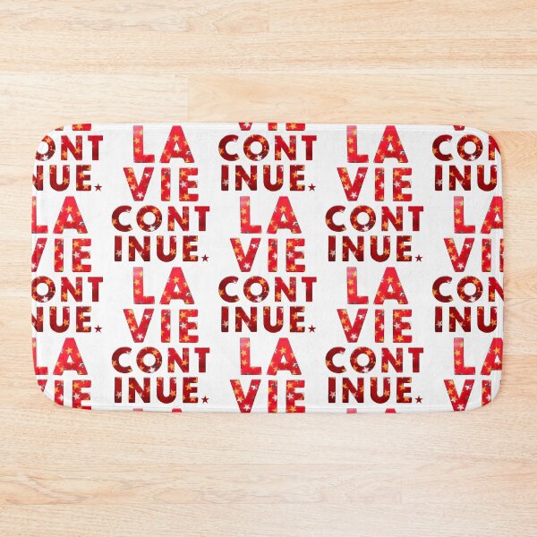 Item preview, LA VIE CONTINUE designed and sold by FREE T-Shirts.